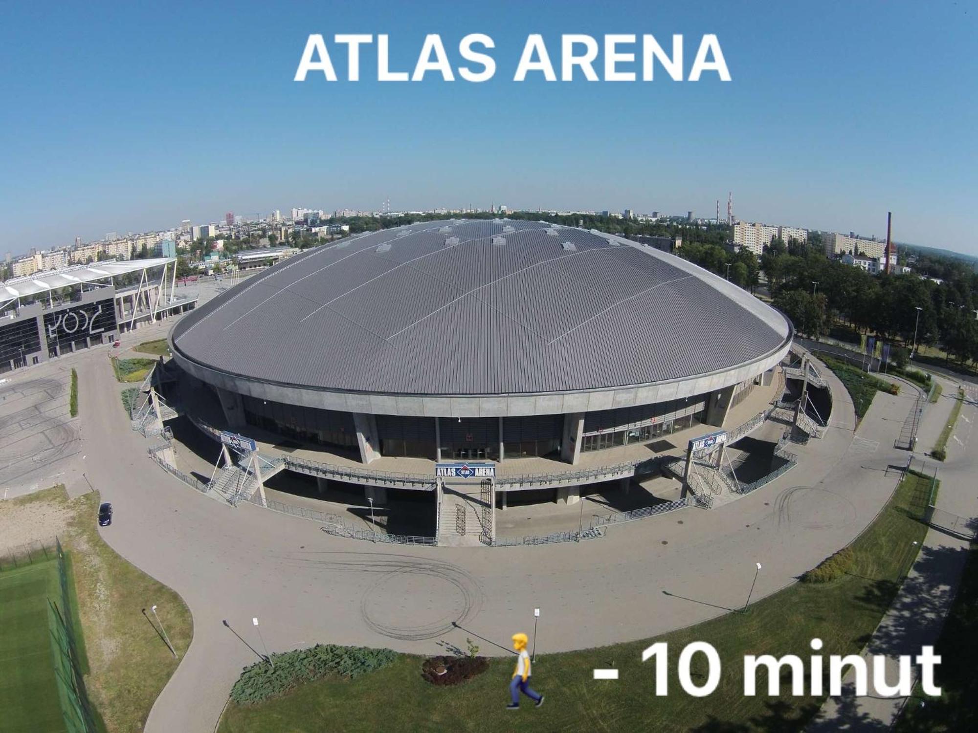 Scandinavian Zoo Atlas Arena Retkinia District Parking Лодзь Экстерьер фото
